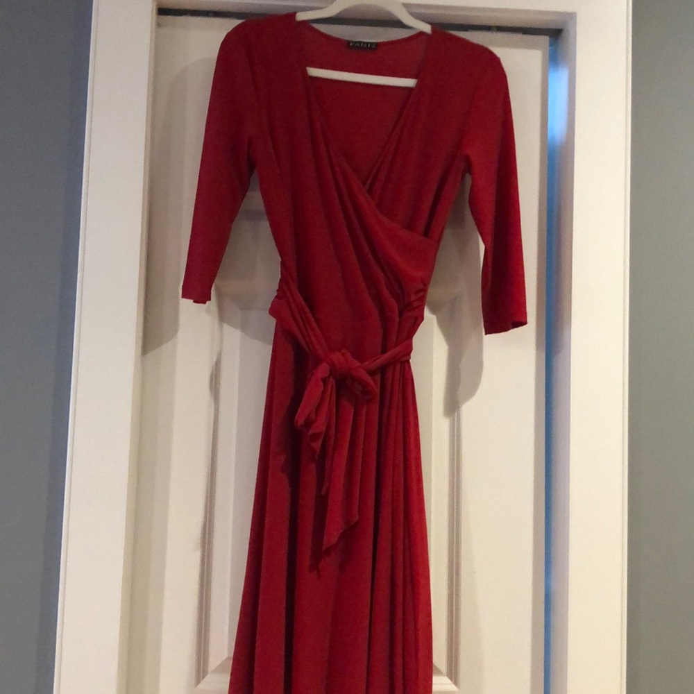 Red dress